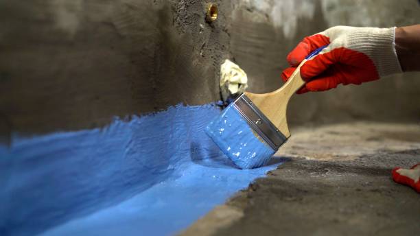 Commercial Wet Basement Repair project at a Cream Ridge, NJ business property by SJ Waterproofing Pros